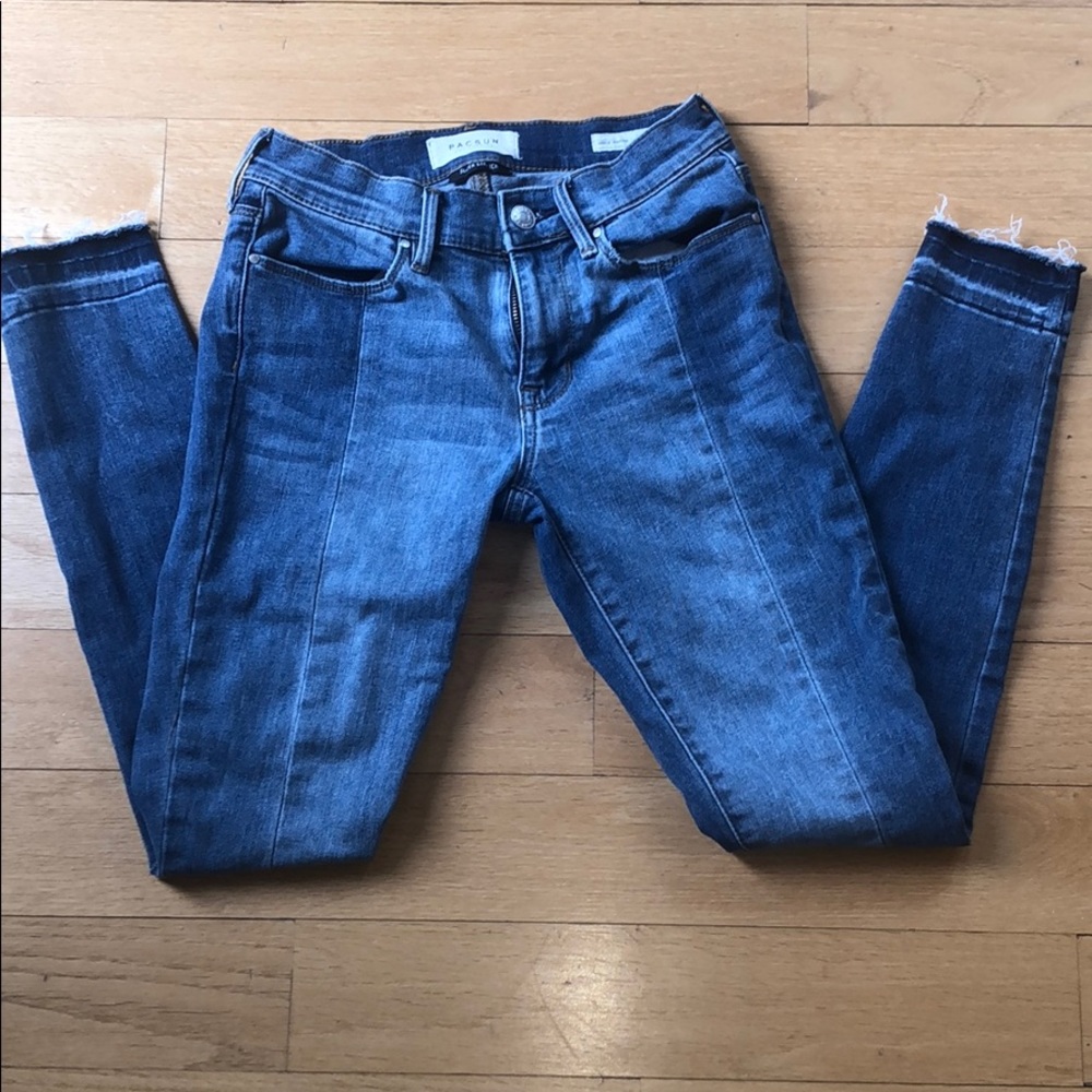 PacSun Dual Wash Ankle Jeggings Size 22 NWOT